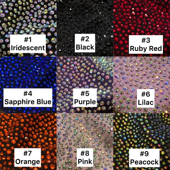 ✨#9 PEACOCK✨ Fashion Crystal Bling Masks - Picture 3 of 9